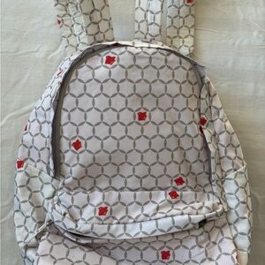 Japanese Backpack with Red Accents